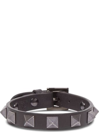 Valentino Garavani Rockstud Leather Bracelet