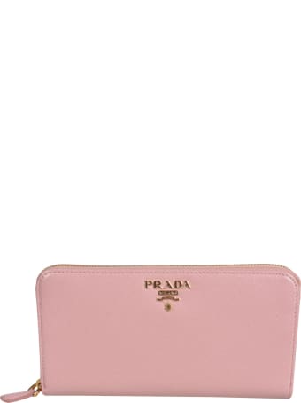 Prada Zip-around Continental Wallet
