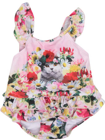 Molo Floral One-piece Swimsuit