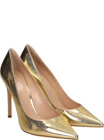 Lerre Pumps In Gold Leather