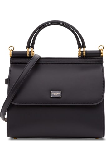 Dolce & Gabbana Sicily 58 Small Handbag In Leather