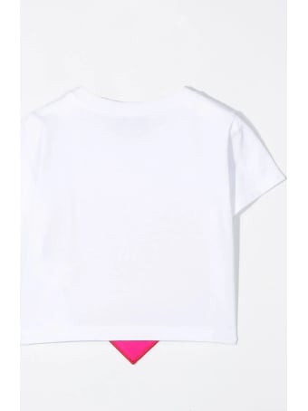 Simonetta T-shirt With Heart Application
