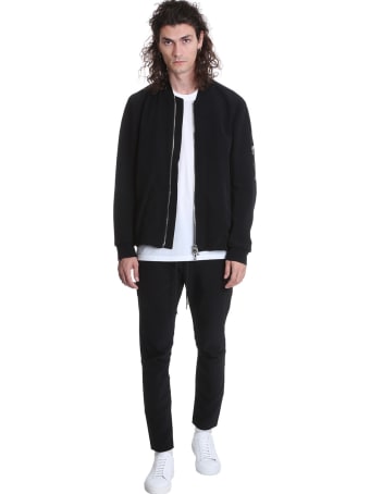 Attachment Pants In Black Polyester