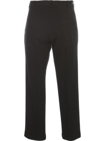 Ann Demeulemeester Wool Skinny Pants W/apllicated Pockets