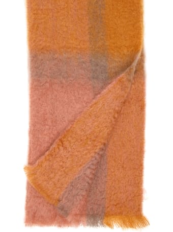 Lovat & Green Faded Check Scarf