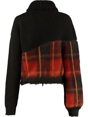 Ben Taverniti Unravel Project Oversized Turtleneck Sweater