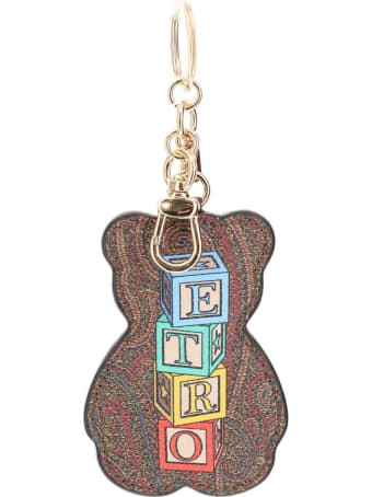 Etro Twister Toys Teddy Bear Keychain Charm