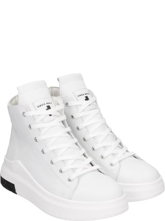Cinzia Araia Sneakers In White Leather