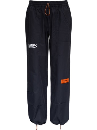 HERON PRESTON Ctnmb Jogger In Black Nylon