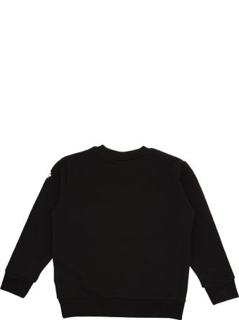 Marcelo Burlon Black Sweatshirt With Macaque Print