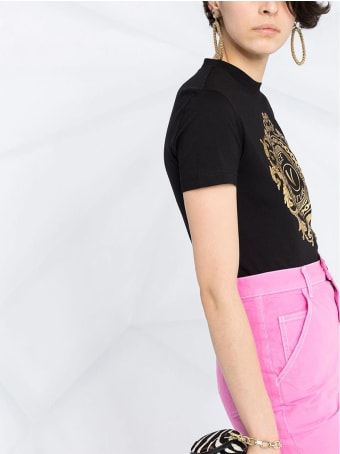 Versace Jeans Couture Versace T-shirt Nera Donna