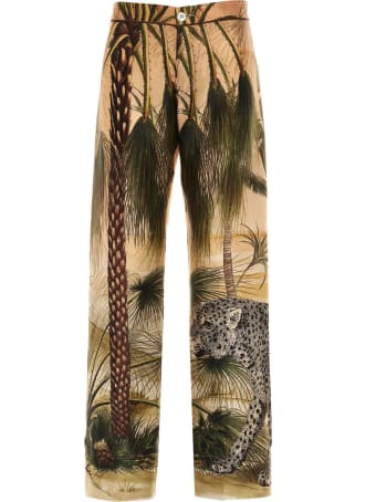 For Restless Sleepers 'jaguar In The Oasis' Pants