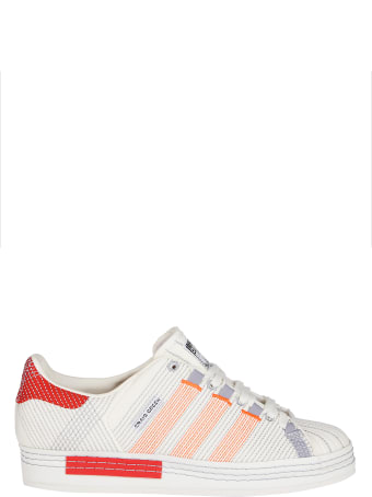 Adidas Originals by Craig Green White Canvas Cg Superstar Sneakers