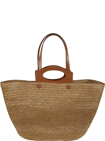 Tod's Top Handle Woven Tote