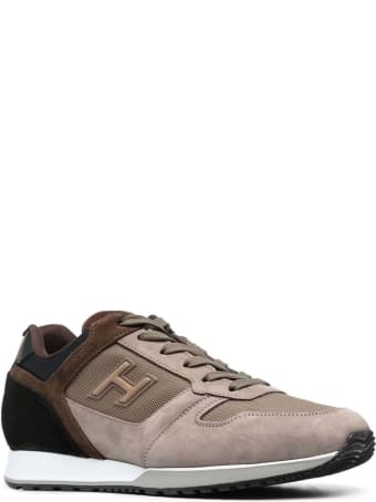 Hogan Brown H321 Sneakers
