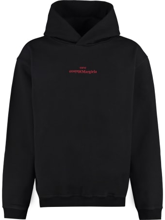 Maison Margiela Logo Cotton Hoodie