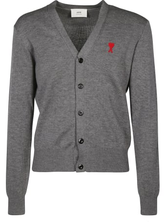 Ami Alexandre Mattiussi V-neck Buttoned Cardigan