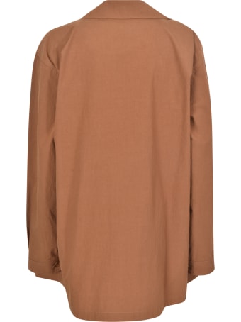 Y's Open Front Plain Caban