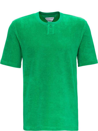 Bottega Veneta Green Terry Cloth T-shirt