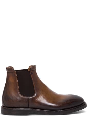 Silvano Sassetti Beatles Ankle Boot In Leather