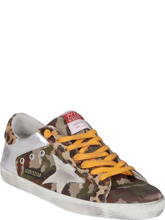 Golden Goose Multicolor Leather Superstar Sneakers