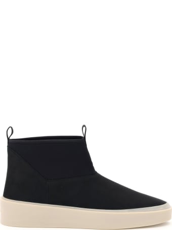 Fear of God Polar Wolf Leather And Neoprene Boots