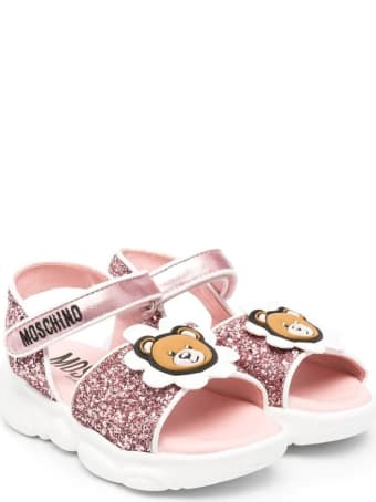 Moschino Sandals With Applications