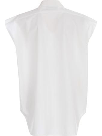 Erika Cavallini Olivia Cotton Popeline Oversized Shirt