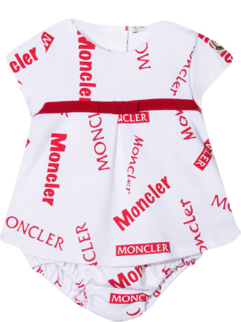 Moncler White Dress