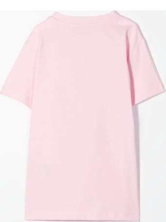 Balmain T-shirt With Print And Buttons