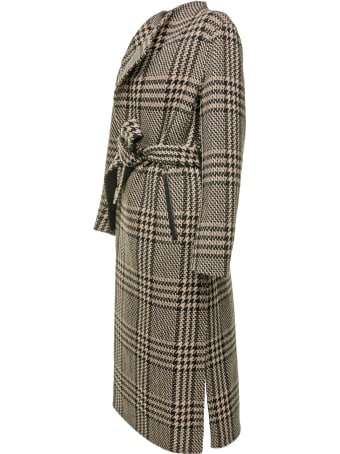 Mackage Mackage Wrap Tartan Coat
