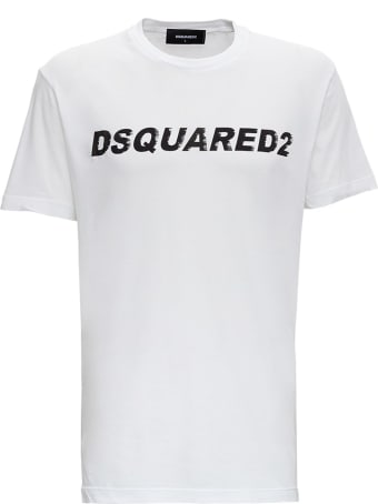 Dsquared2 Jersey T-shirt With Logo Print