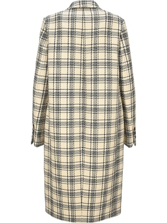 Marni Checked Single-breasted Coat