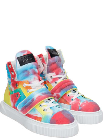 Gienchi Hypnos Sneakers In Multicolor Canvas