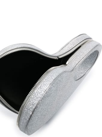 Coperni Glittered Heart Handbag