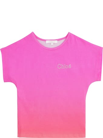 Chloé Gradient Effect Cotton T-shirt