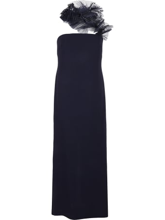 Ralph Lauren Black Label Lowell Tulle-cady Gown