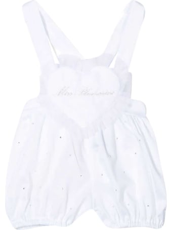 Miss Blumarine White Dungarees