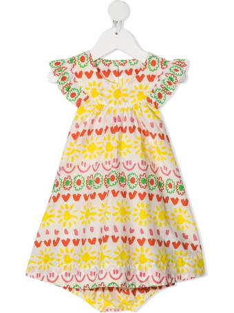Stella McCartney Kids Girl Happy Stripes Jersey Dress