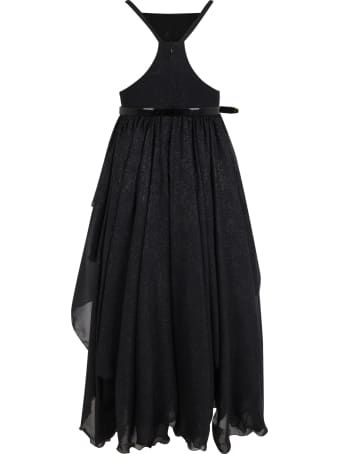 Le Gemelline by Feleppa Black Dress For Girl