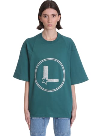 Lourdes T-shirt In Green Cotton