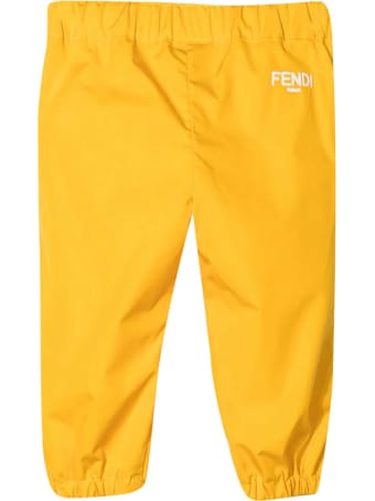 Fendi Yellow Trousers
