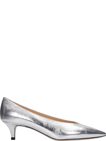 Fabio Rusconi Pumps In Silver Leather