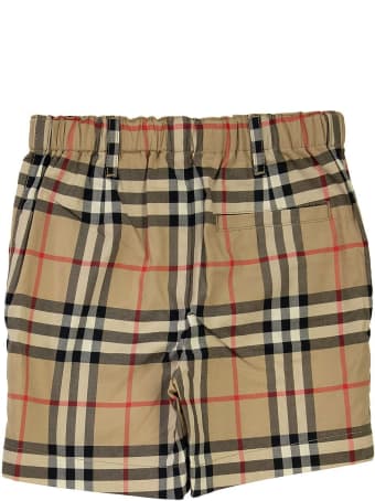 Burberry Sean - Vintage Check Cotton Poplin Tailored Shorts