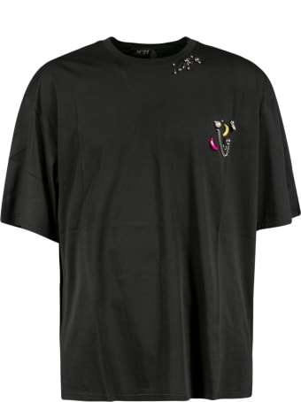 N.21 Jewelry Embellished Loose T-shirt