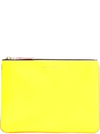 Comme des Garçons Wallet Super Fluo Pouch