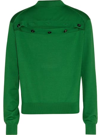 Bottega Veneta Open Button Knit