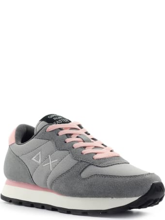 Sun 68 Sun68 Ally Solid Light Grey Sneaker