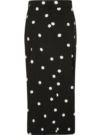 Dolce & Gabbana Dotted Print Skirt
