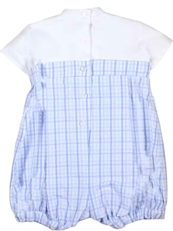 leBebé White And Light Blue Square Baby Cloth Le Bebè